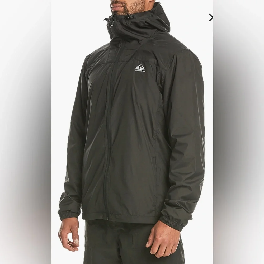 Men’s Quicksilver Water Repellant Windbreaker. Size Med. - Picture 2 of 16